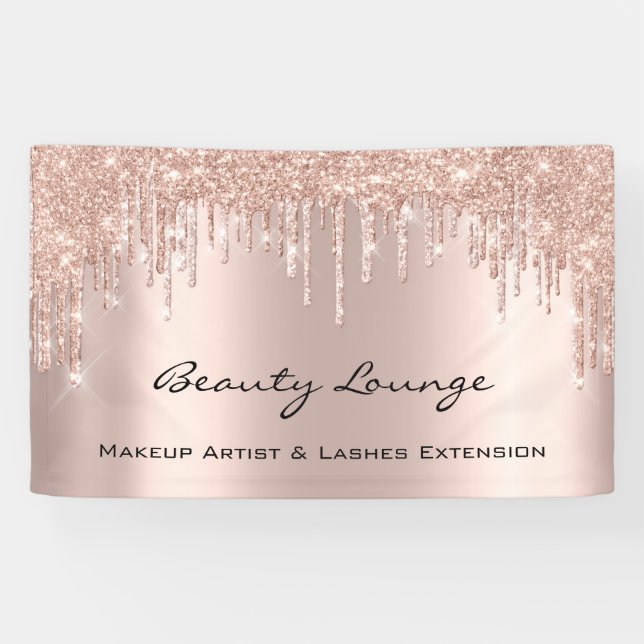 Banderoles Maquillage ArtistLashes Extension Salon de cheveux (Horizontal)