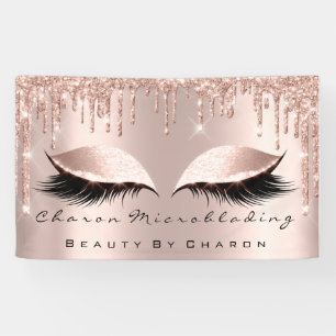 Banderoles Maquillage Eyebrows Lashes Browns Rose Spark Rose