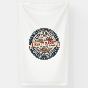 Banderoles Marché des Patriotes de Liberty Market des Product