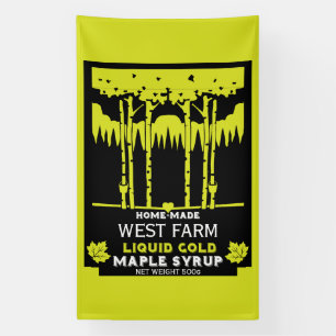 Banderoles Marché des producteurs de sirop d'érable