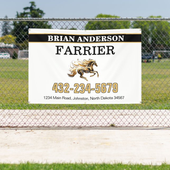 Banderoles Maréchal-ferrant (Insitu)