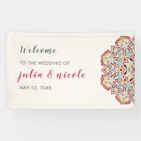 Mariage de Motif de mandala géométrique classique