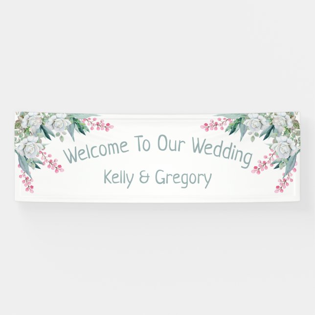 Banderoles Mariage d'été (Horizontal)