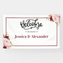 Mariage floral Bourgogne personnalisé