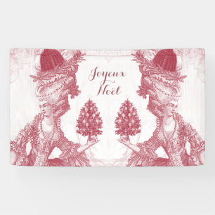 Banderoles Marie Antoinette Joyeux Noel