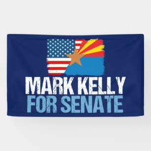 Banderoles Mark Kelly pour l'élection du Sénat 2022 Arizona