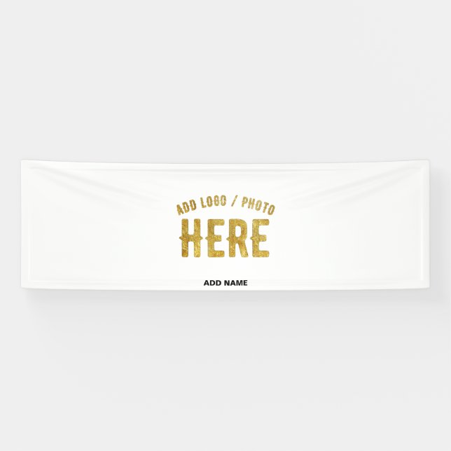 BANDEROLES MARQUE BLANCHE MODERNE ET PERSONNALISABLE VÉRIFIÉE (Horizontal)