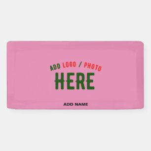 BANDEROLES MARQUE VÉRIFIÉE ROSE CHAUD CUTE MODERNE PERSONNALI