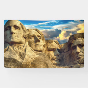 Banderoles Mémorial présidentiel de Mount Rushmore