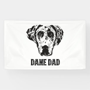 Banderoles Mens Dane Papa - Great Dane Papa