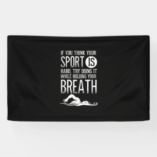 Banderoles Mens Swimmer Swimming Sport Practice
