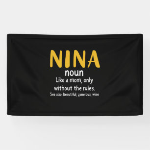 Banderoles Mère Art Nina Définition