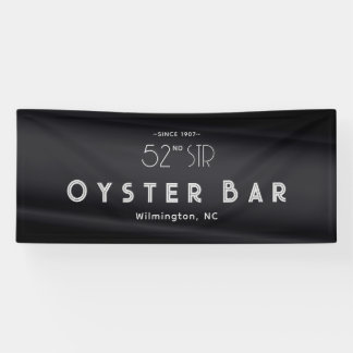 Banderoles Minimalistic Deco Style | Black Pearl