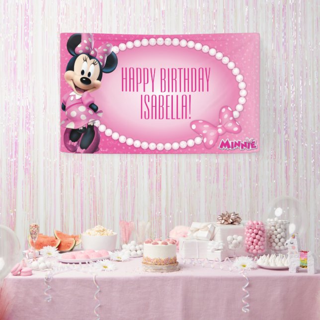Banderoles Minnie Mouse Anniversaire (Fête)