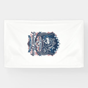Banderoles Mission de nuit patriotique Patriot Wolf Militaire