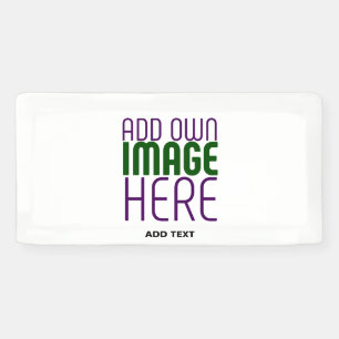 BANDEROLES MODÈLE DE TEXTE D'IMAGE BLANCHE SIMPLE MODERNE