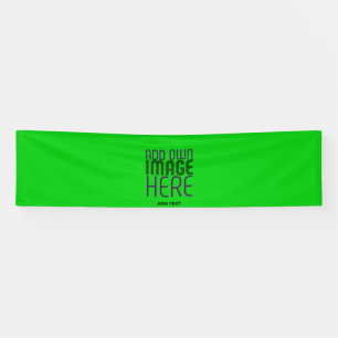 BANDEROLES MODÈLE TEXTE D'IMAGE VERTE MODERNE ÉDITABLE LIME