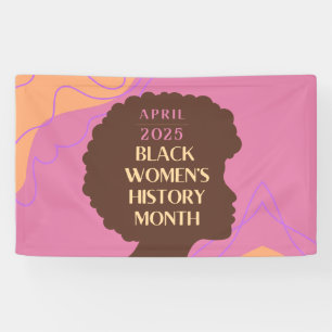 Banderoles Mois de l'histoire des femmes noires