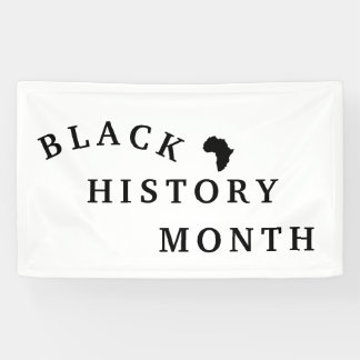 Banderoles mois d'histoire noire