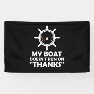 Banderoles Mon bateau ne fonctionne pas grâce à la navigation