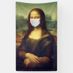 Banderoles Mona Lisa Via Corona Virus