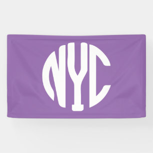 Banderoles monogramme de New York