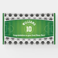 Monogramme Football Soccer Field Ball Sport Green
