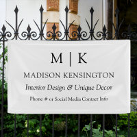 Monogramme minimaliste ou ajout de logo Affaires e