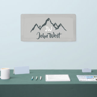Banderoles Monographie personnalisée de la chaîne de montagne