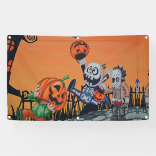Banderoles Monstres d'Halloween