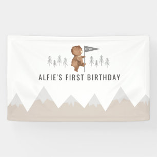 Banderoles Monts de l'ours Premier anniversaire