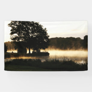 Banderoles Morning Lake Scene bnrcn