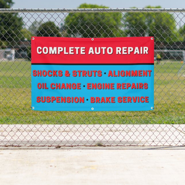 Banderoles Moteur de suspension de réparation automatique com (En situation)