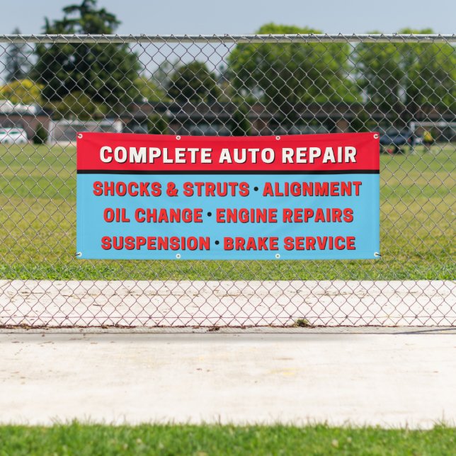 Banderoles Moteur de suspension de réparation automatique com (En situation)