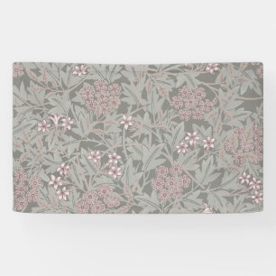 Banderoles Motif de fleur de jasmin de William Morris