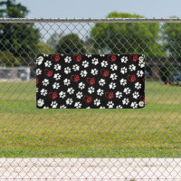 Motif de pattes, Pattes blanches, Pattes rouges, C