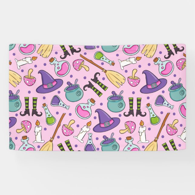 Banderoles Motif d'Halloween (Horizontal)