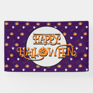 Banderoles Motif et message Halloween