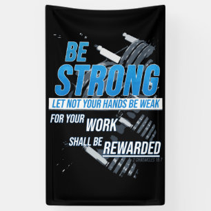 Banderoles Motivation de la condition physique de la foi : So