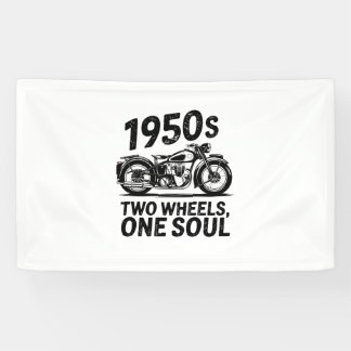 Banderoles Moto à deux roues, à une âme
