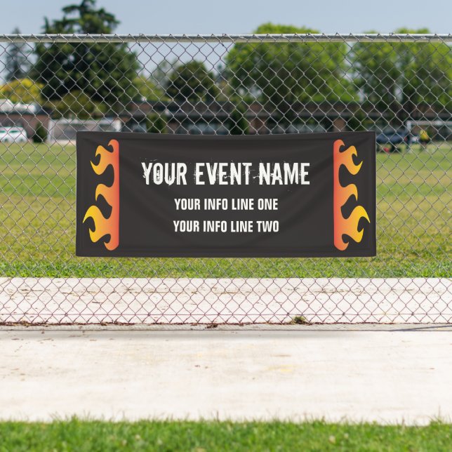 Banderoles Moto ou Biker Event (En situation)