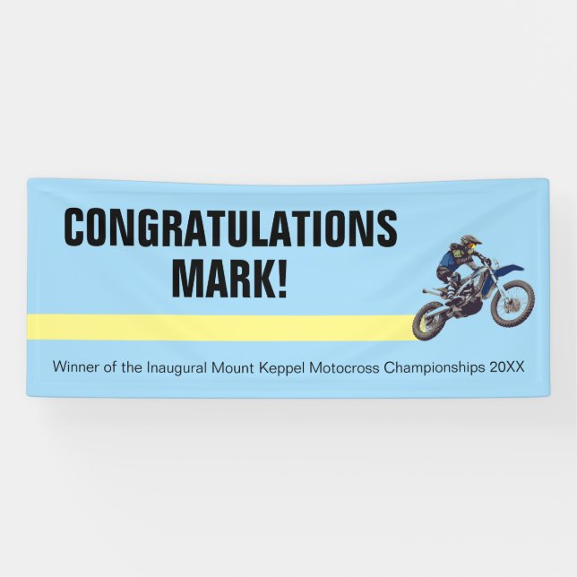 Banderoles Motocross (Horizontal)