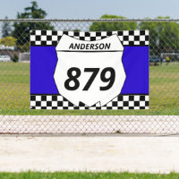 Motocross Custom Dirt Numéro de vélo Plaque sur bl