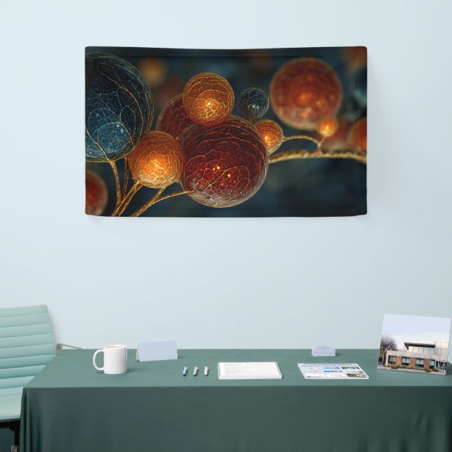 Banderoles Nexus quantique (Salon professionnel)