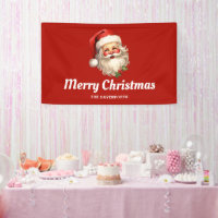 Noël rétro Holly Jolly Santa Claus