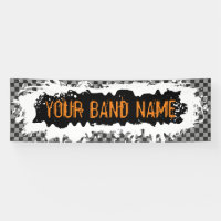 Nom de bande personnalisé Merch Punk Rock Show Gig