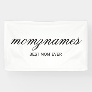 Banderoles Nom de la calligraphie personnalisée de la meilleu