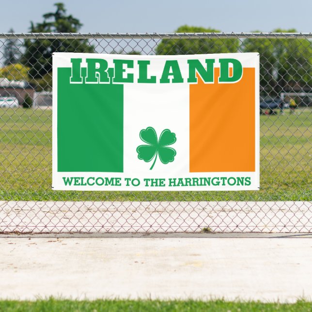 Banderoles Nom personnalisé Irlande (Insitu)