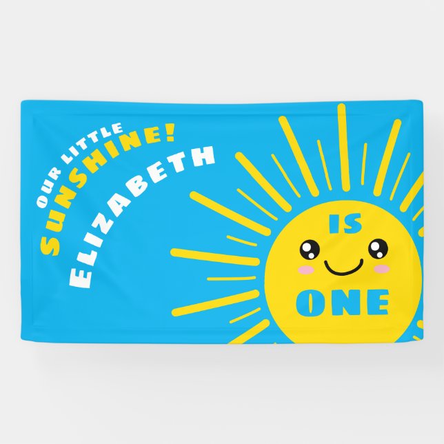 Banderoles Notre Petit Soleil (Horizontal)