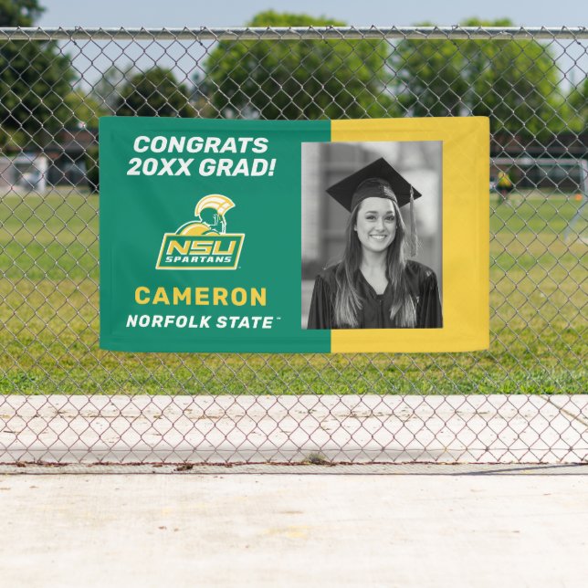 Banderoles NSU Spartans Diplômé (En situation)